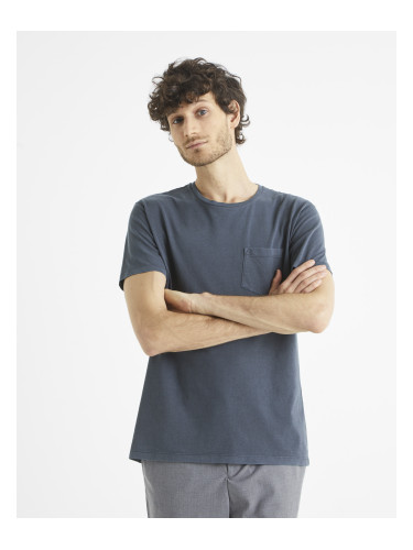 Celio Cotton T-Shirt Bewash with Pocket - Men's