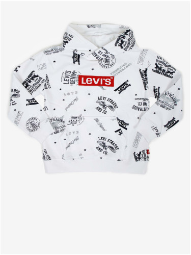 Levi's White Kids Patterned Hoodie Levi's® - Boys