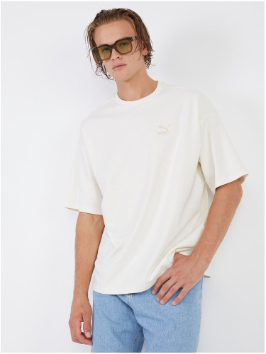 Cream men's oversize T-shirt Puma Better Classics