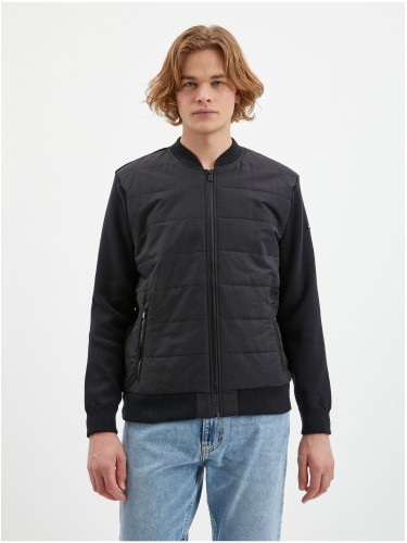 Dark gray men's bomber Pepe Jeans Noel - Mens