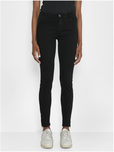 Black Women Skinny Fit Jeans Noisy May Kimmy - Women