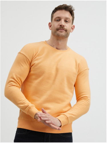 Orange Mens Basic Sweatshirt Jack & Jones Star - Men