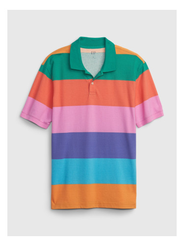 GAP Striped Polo T-shirt - Men