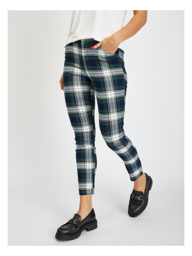 GAP Checkered skinny bi-stretch trousers - Women's