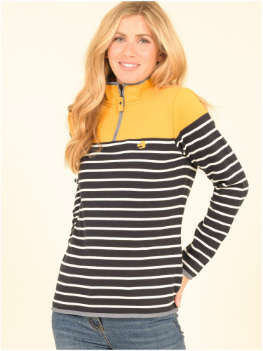 Yellow-Blue Striped Women's Brakeburn Sweatshirt