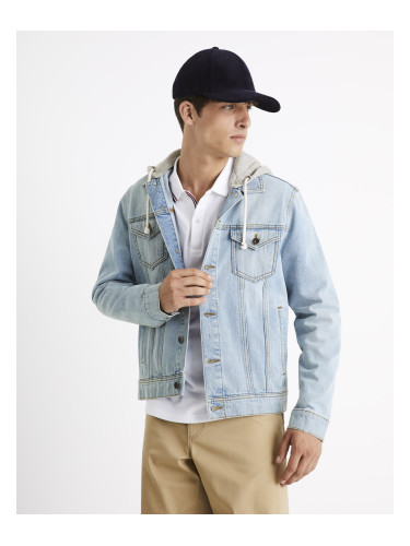 Celio Cudenshood Denim Jacket - Men