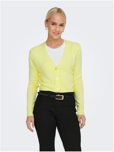 Women's Yellow Cardigan ONLY Sunny - Ladies