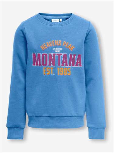 Blue Girls' Sweatshirt ONLY Cali - Girls