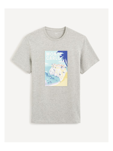 Celio Cotton T-Shirt Cevinty Monte Carlo - Men's