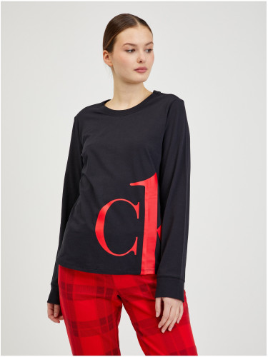 Black Women's Sleep T-Shirt Calvin Klein Underwear