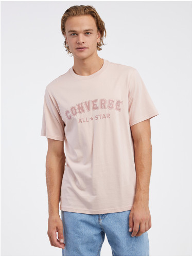 Light pink unisex Converse Go-To All Star T-Shirt