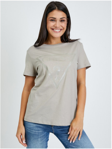 Grey Women's T-Shirt Guess Adele - Women