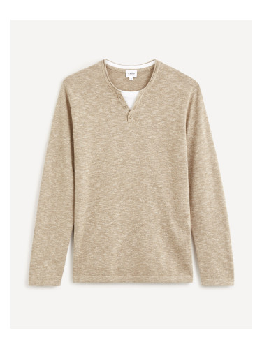 Celio Sweater with Buttons Delano - Men's
