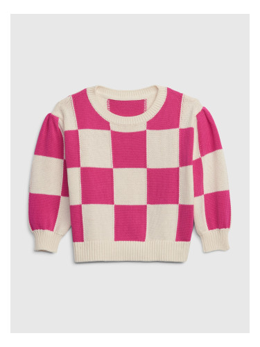 GAP Children's Checkerboard Sweater - Girls