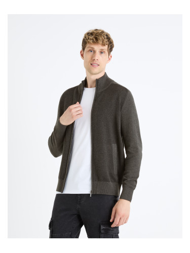 Celio Fegillou Zipper Cardigan - Men's