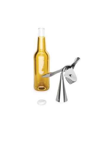 Отварачка за бутилки UMBRA TIPSY - цвят хром