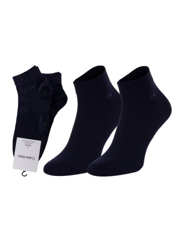 Calvin Klein Man's 2Pack Socks 701218706003 Navy Blue