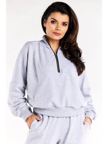 Infinite You Woman's Hoodie M316 Grey