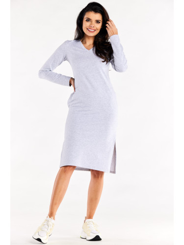 Infinite You Woman's Dress M313 Grey