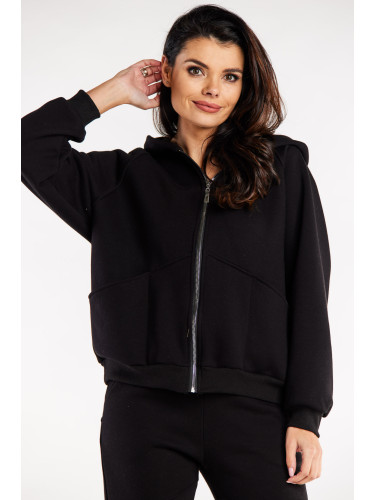 Infinite You Woman's Hoodie M324 Black