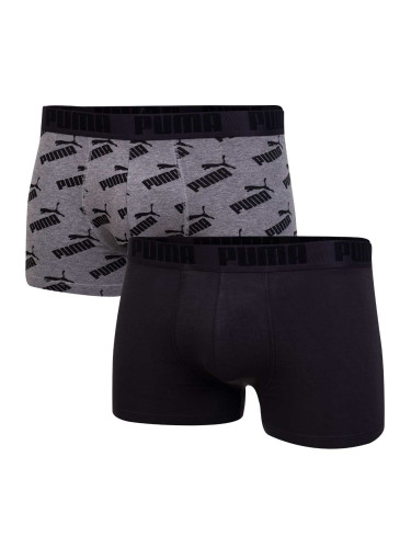 Puma Man's 2Pack Underpants 93505404 Graphite/Grey