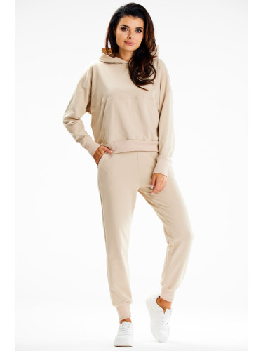 Infinite You Woman's Pants M319 Beige