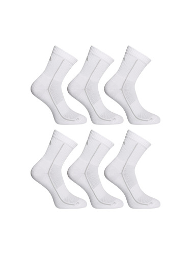 6PACK socks HEAD white