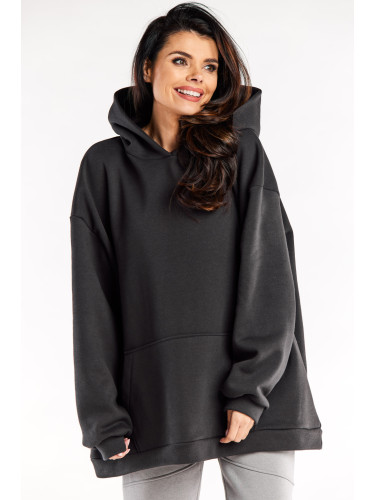 Infinite You Woman's Hoodie M323 Graphite