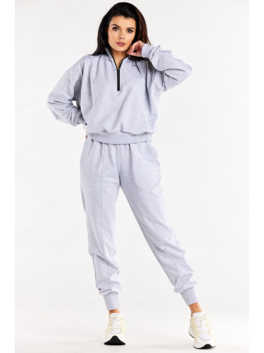 Infinite You Woman's Pants M317 Grey