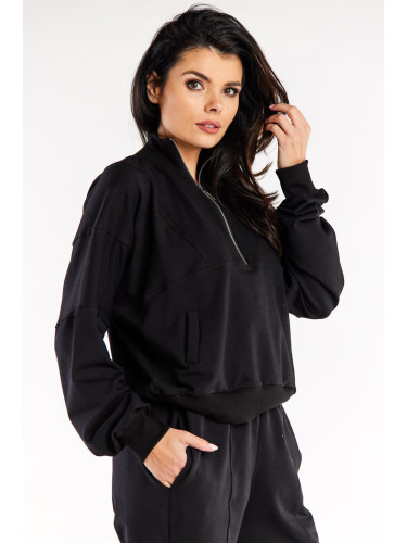 Infinite You Woman's Hoodie M316 Black