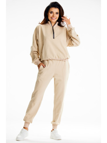 Infinite You Woman's Hoodie M316 Beige