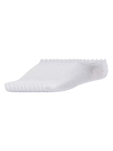 No Show Socks 10-Pack white