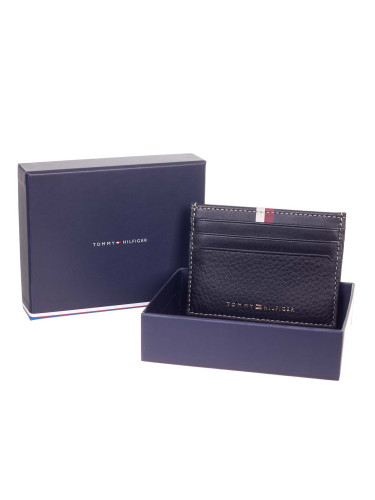 TOMMY HILFIGER MEN'S WALLET BLACK