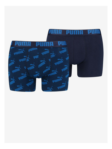 Puma Man's 2Pack Underpants 93505402 Navy Blue/Blue