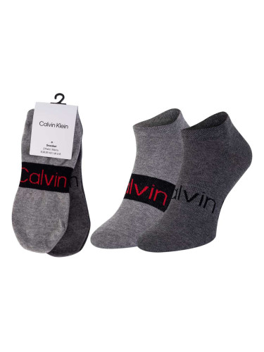 Calvin Klein Man's 2Pack Socks 701218712003 Grey/Ash