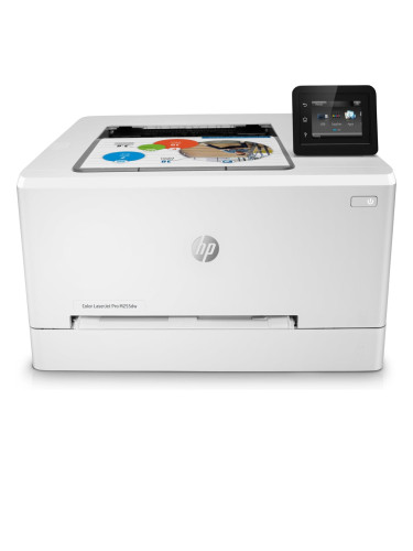 Лазерен принтер HP LaserJet Pro M255dw, цветен, 600 x 600 dpi, 21 стр/мин, Wi-Fi, LAN, USB, A4