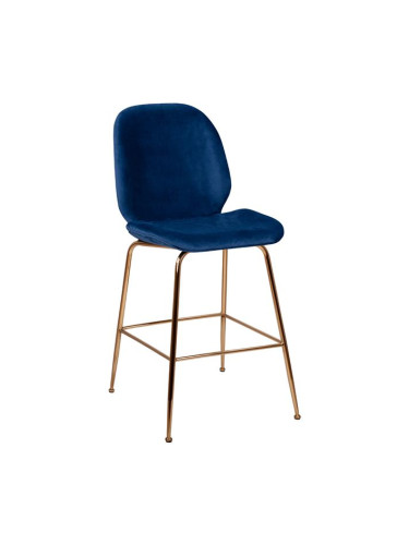 Бар стол син цвят