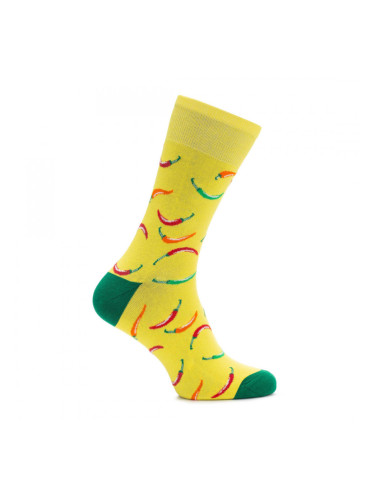 BRILLE | Чорапи Crazy x1, Жълт