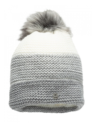 BRILLE | Дамска зимна шапка, СИВ