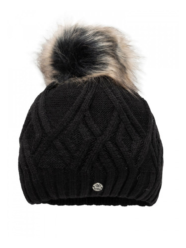 BRILLE | Дамска зимна шапка, ЧЕРЕН