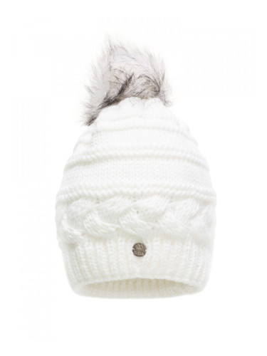 BRILLE | Дамска зимна шапка, БЯЛ