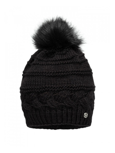 BRILLE | Дамска зимна шапка, ЧЕРЕН