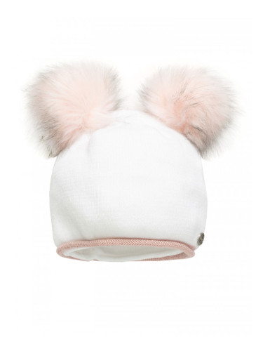 BRILLE | Дамска зимна шапка, БЯЛ