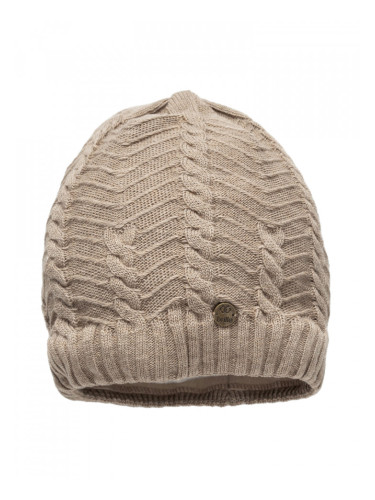 BRILLE | Дамска зимна шапка, БЕЖОВО