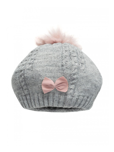 BRILLE | Детска зимна шапка, СИВ