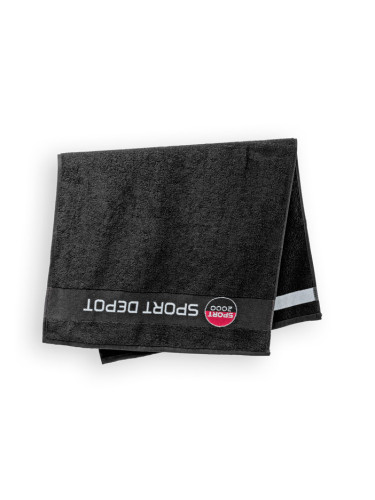 BRILLE | Фитнес кърпа SD, ЧЕРНА