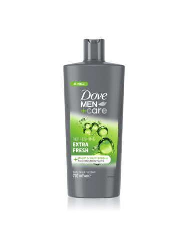 Dove Men+Care Extra Fresh душ гел за тяло и лице 700 мл.