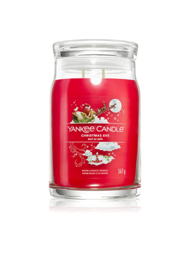 Yankee Candle Christmas Eve ароматна свещ Signature 567 гр.