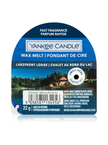 Yankee Candle Lakefront Lodge восък за арома-лампа 22 гр.