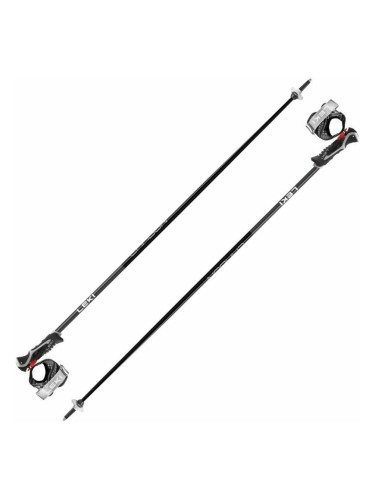 Leki Carbon 14 3D Black/Dark Anthracite/Bright Red 135 cm Щеки за ски